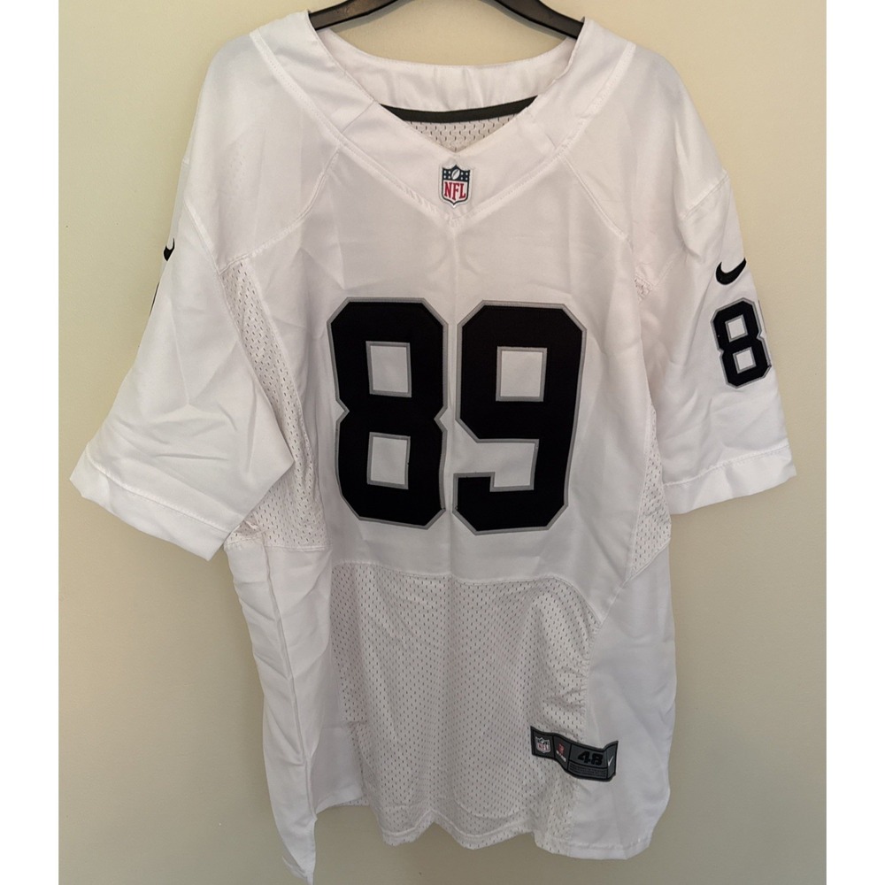 Amari Cooper #89 Jersey Las Vegas Raiders NIKE NFL On Field White Mens 48 EUC